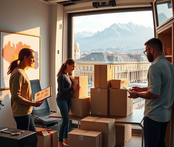 Jak mikrofirmie zaplanować przeprowadzkę do Austrii bez przestojów?