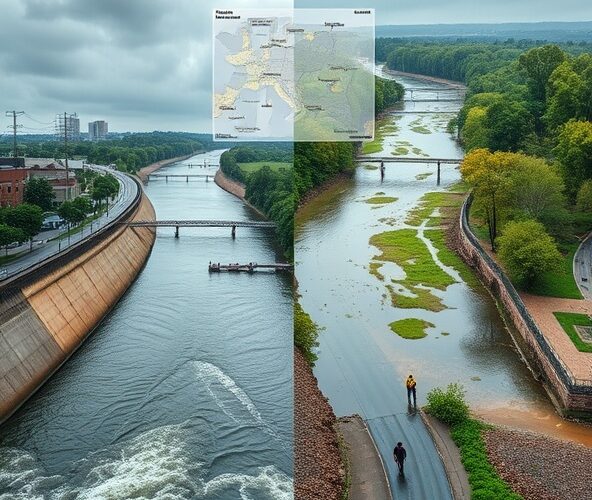 Jaką metodę regulacji rzek wybrać, by ograniczyć podtopienia gminy?